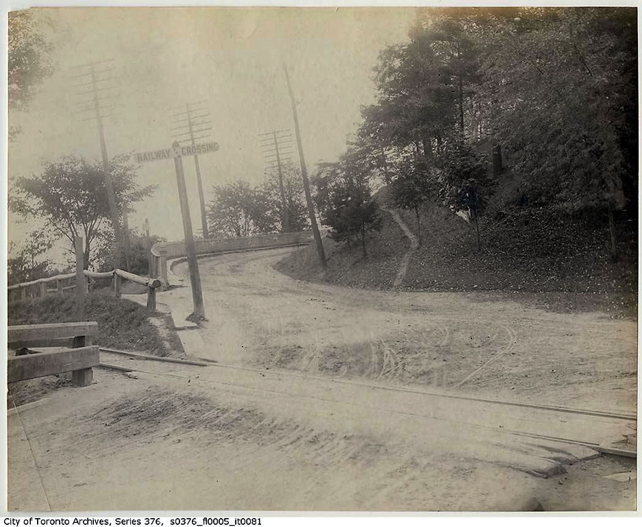 Winchester Street at the Don, looking west, from the Toronto Archives Winchester Street at the Don, looking west, from the Toronto Archives